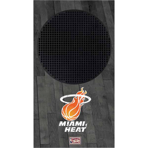 NBA Miami Heat Hardwood Classics Xbox Series S Console Skin